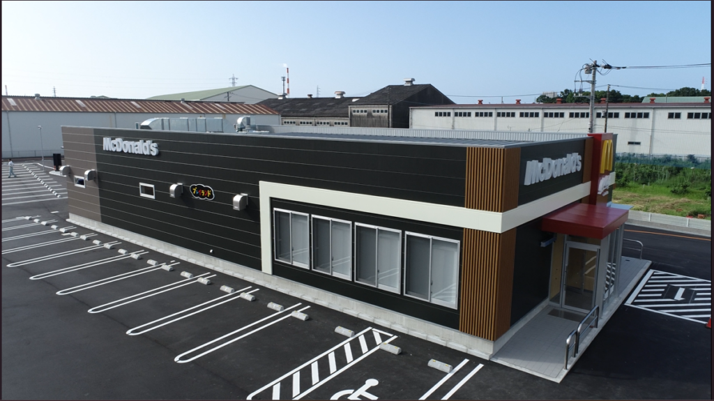 マクドナルド139富士島田店新築工事