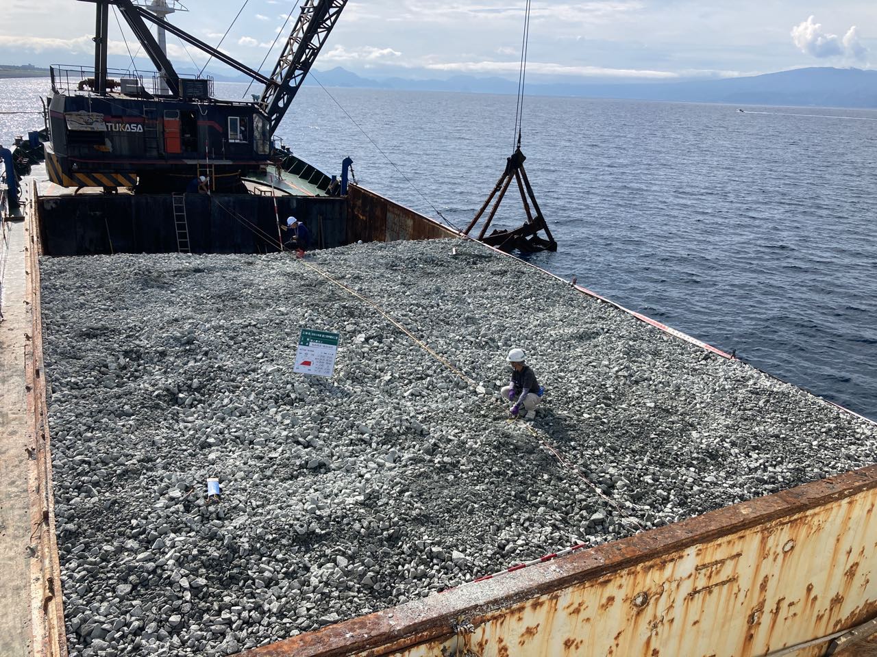 令和3年度富士海岸養浜工事
