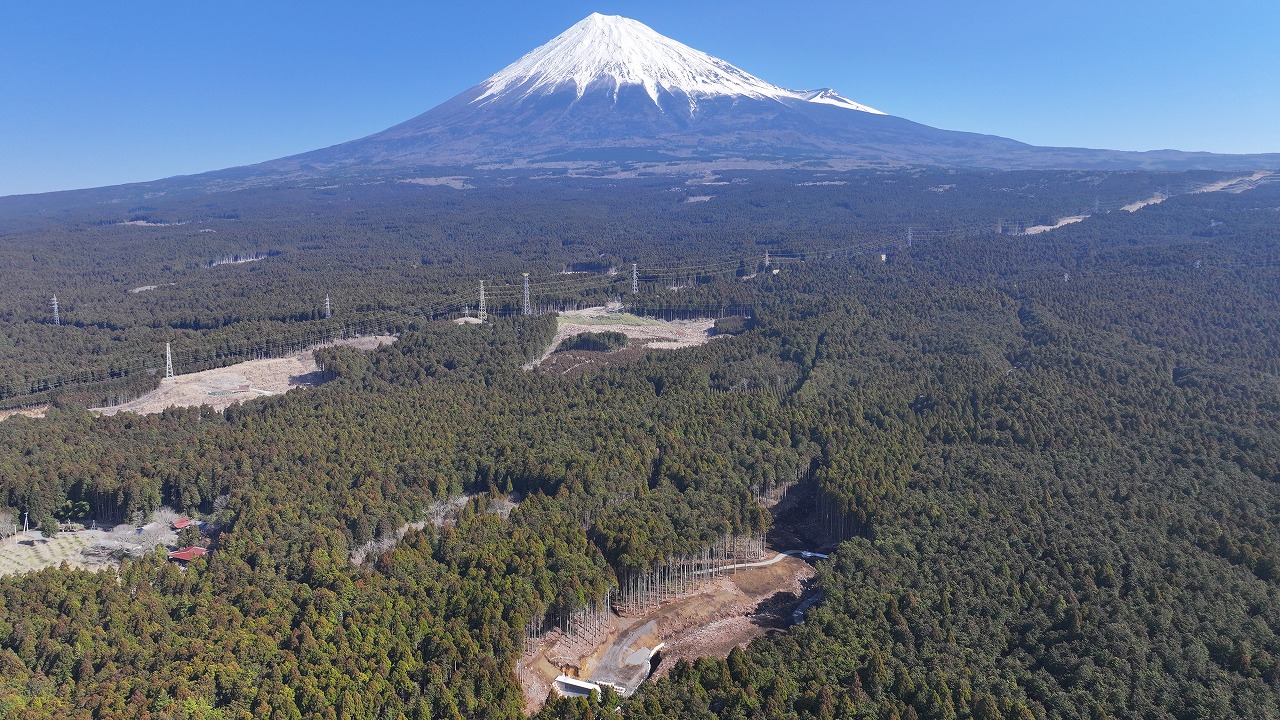 令和7年度　富士山久遠寺第5砂防堰堤工事
